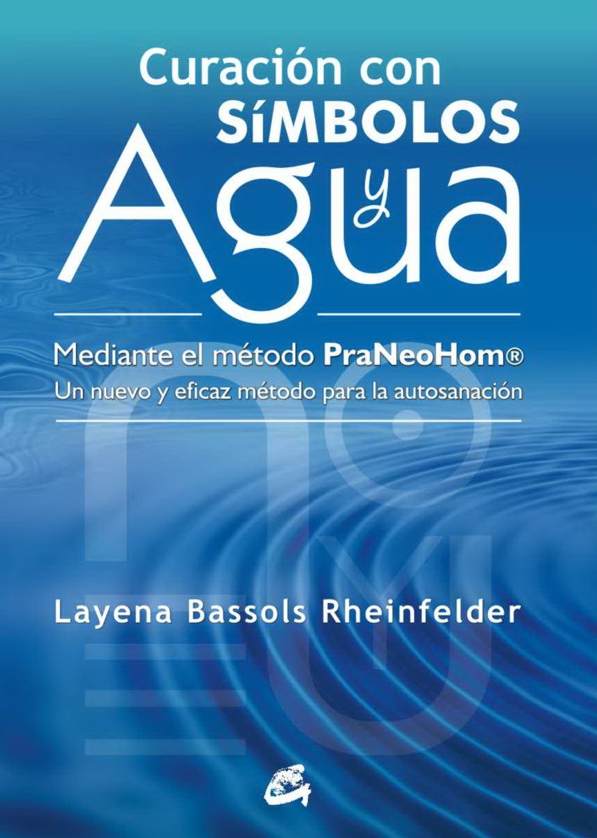 Portada del libro Curación con símbolos y agua de Layena Bassols