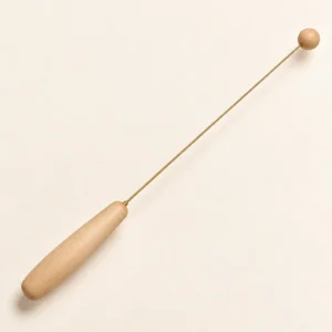 Biotensor APOLLO con mango y bola de madera de abedul y antena metálica